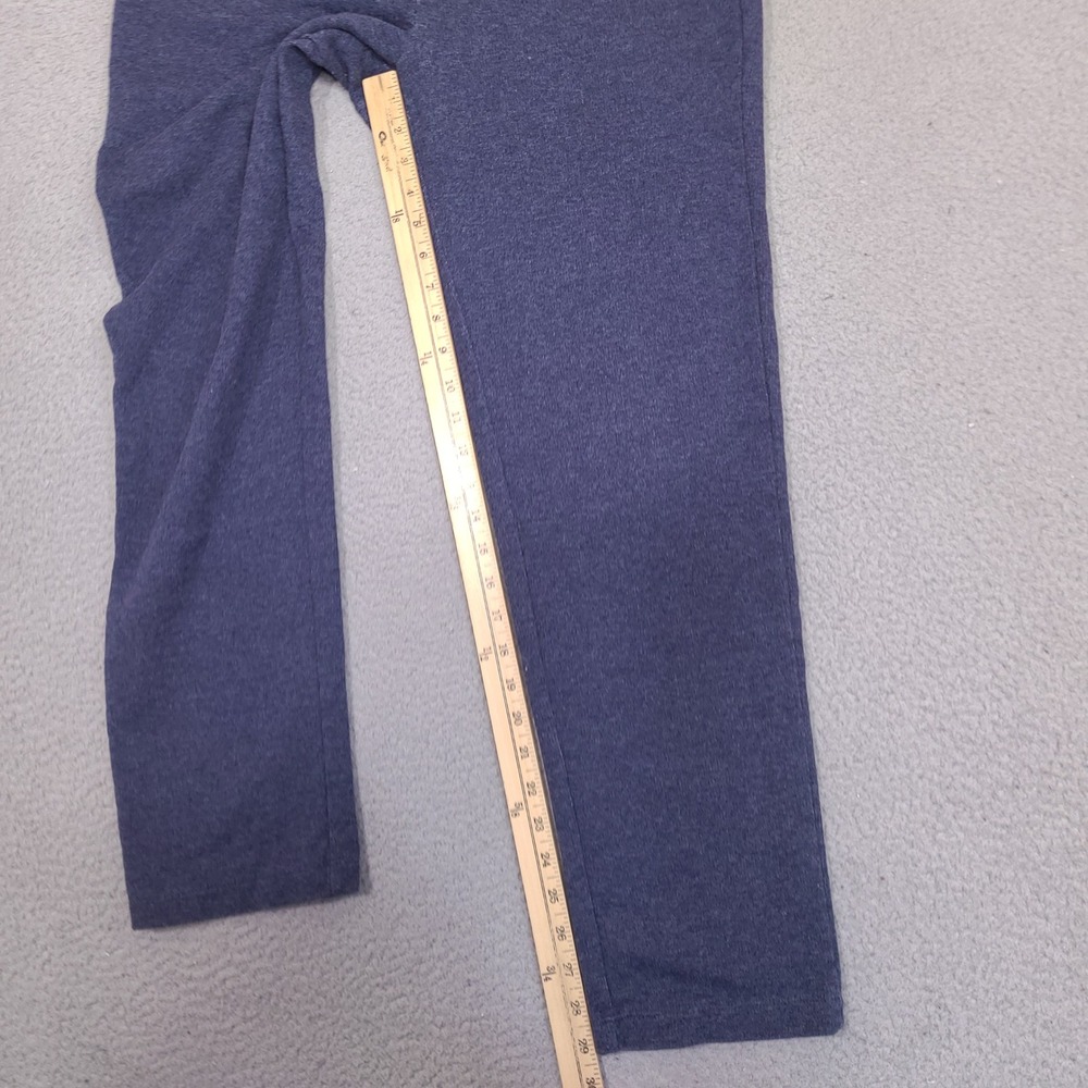 Eddie Bauer Sweatpants Mens Medium Blue Lounge Jogger Drawstring Athletic 30x29 - Picture 7 of 12